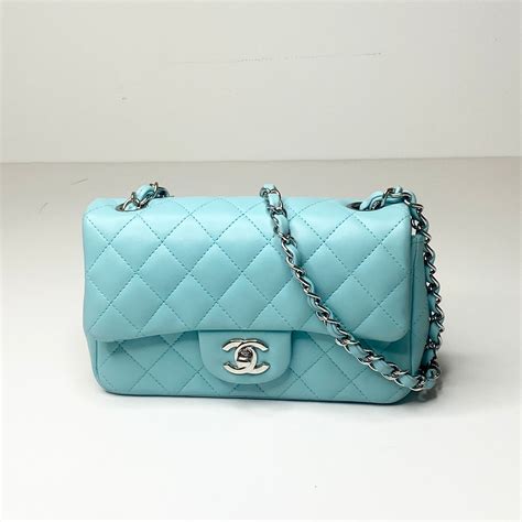 royal blue chanel bag - tiffany blue chanel bag.